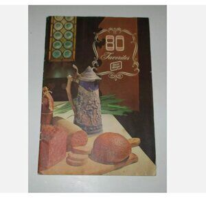 1950's Mid Century Oscar Meyer Recipe Booklet 80 Favorites Cured Meat 6 x 9